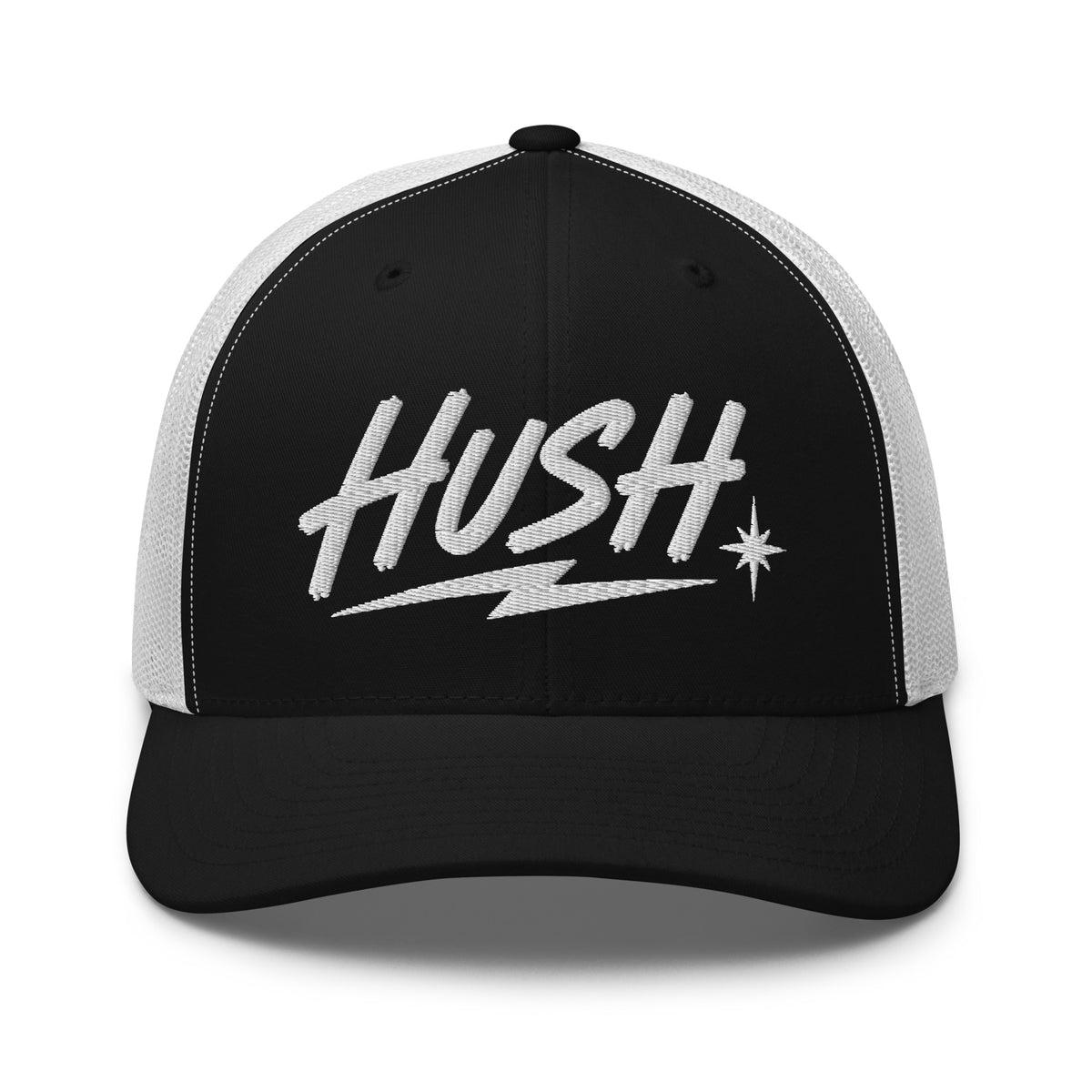 HUSH Cap, White Thread