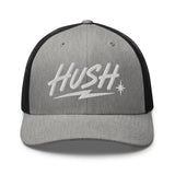 No Man Rides Alone - White in Heather/ Black