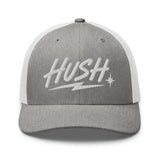 No Man Rides Alone - White in Heather Grey/White
