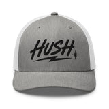 No Man Rides Alone - Black in Heather Grey/White