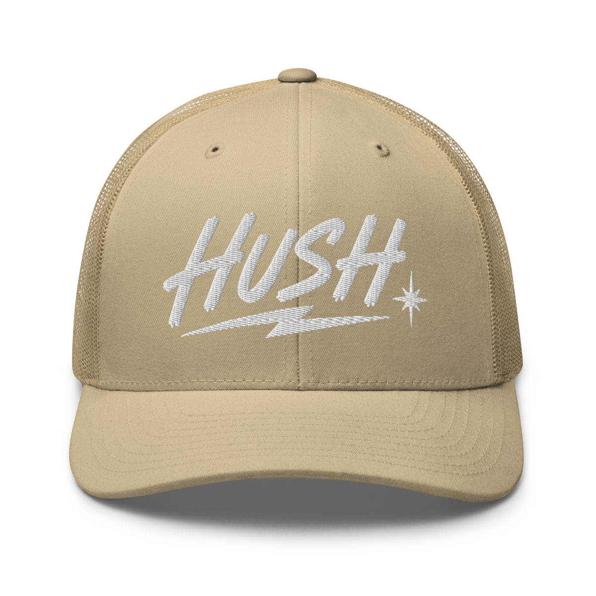 HUSH Cap, White Thread