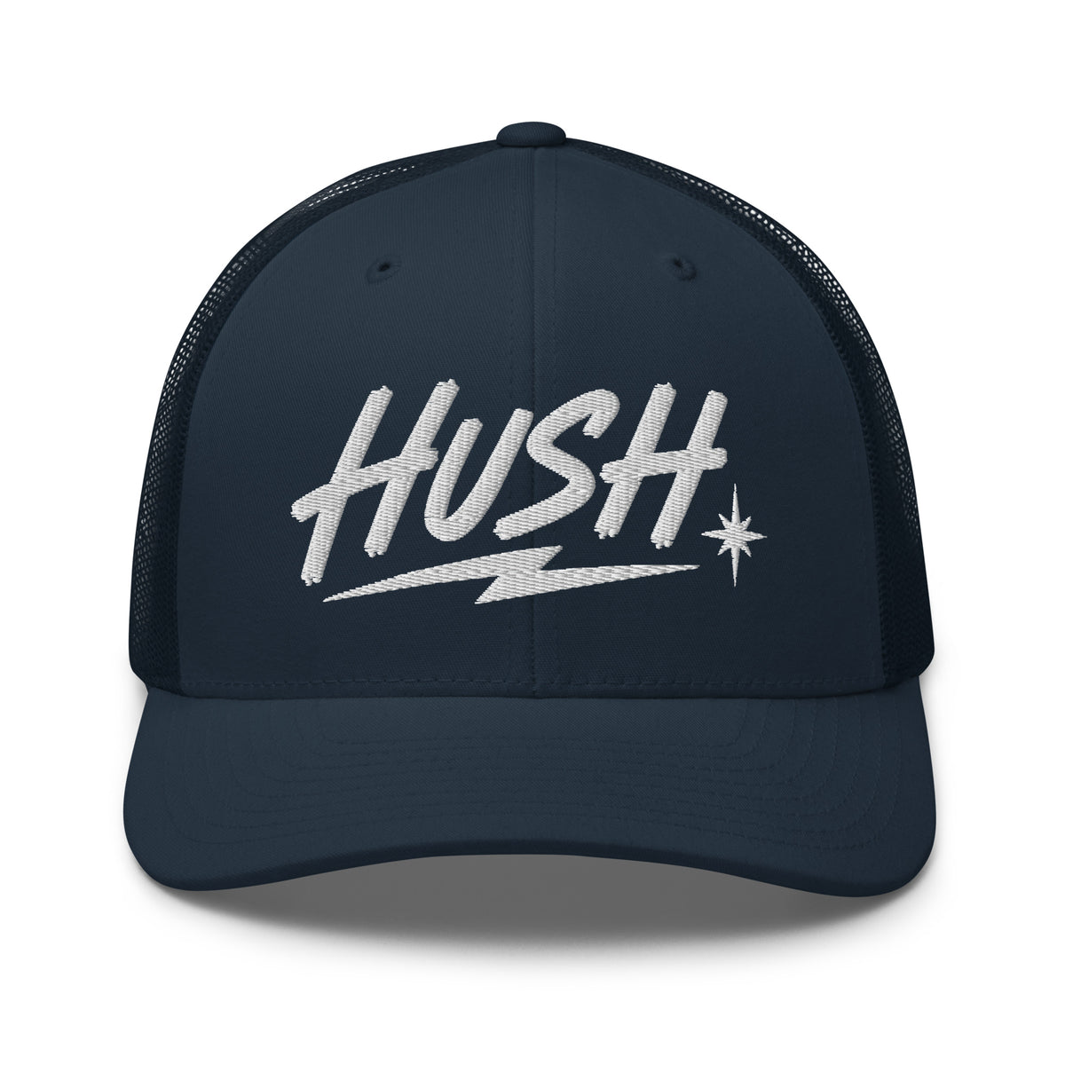 HUSH Cap, White Thread