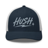 No Man Rides Alone - Grey in Navy/ White