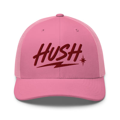 HUSH Cap, Red Thread Pink